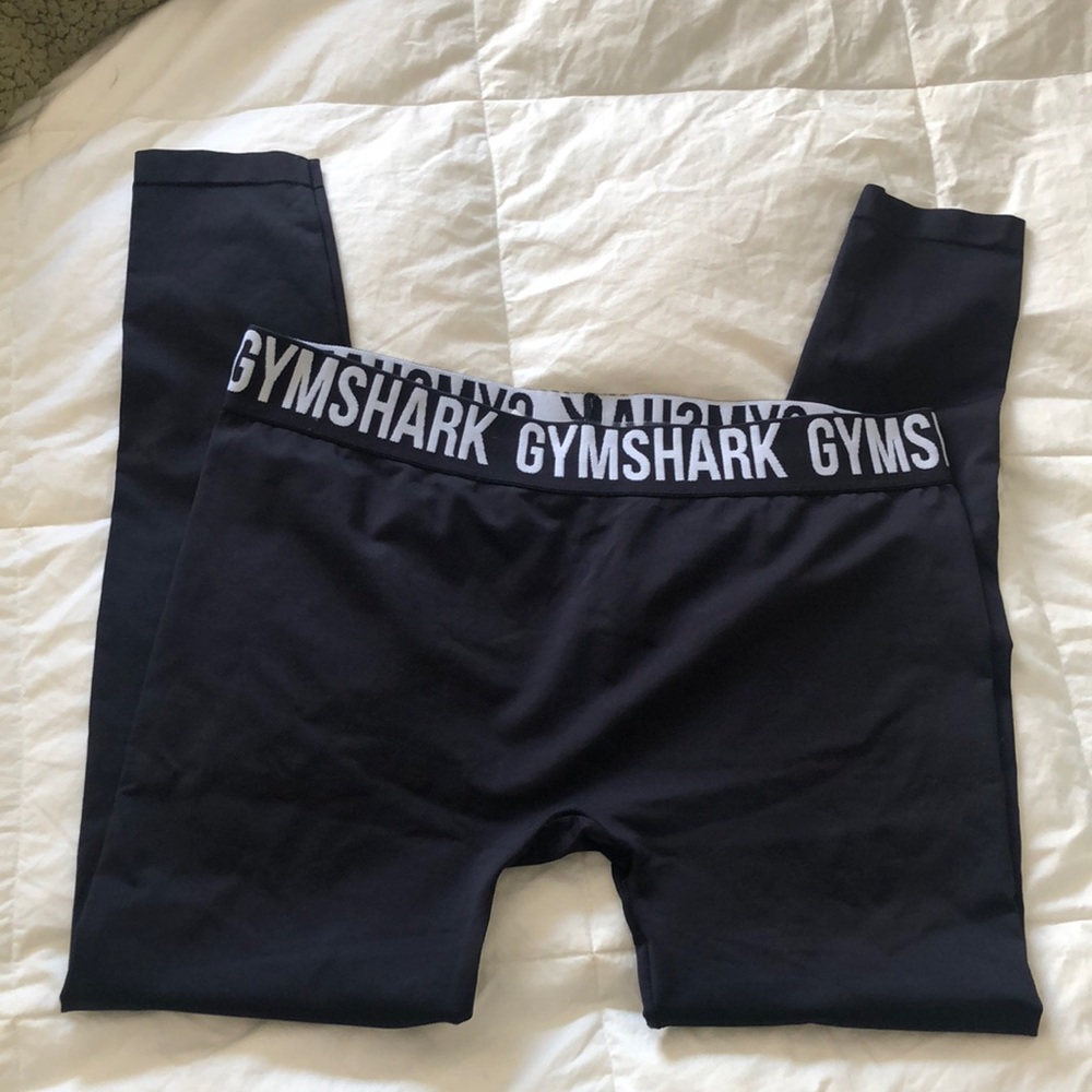 Gymshark Logo Flex Black Leggings